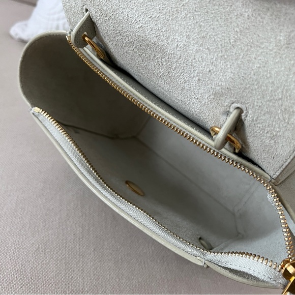 Celine Nano Belt Bag in Grained Calfskin Pastel Green 2021 Brand New - Picture 6 of 14